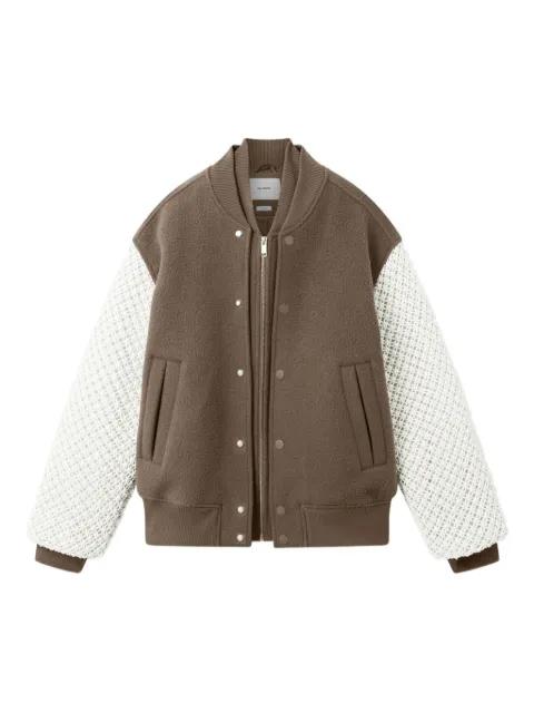 embroidered-logo bomber jacket by AXEL ARIGATO
