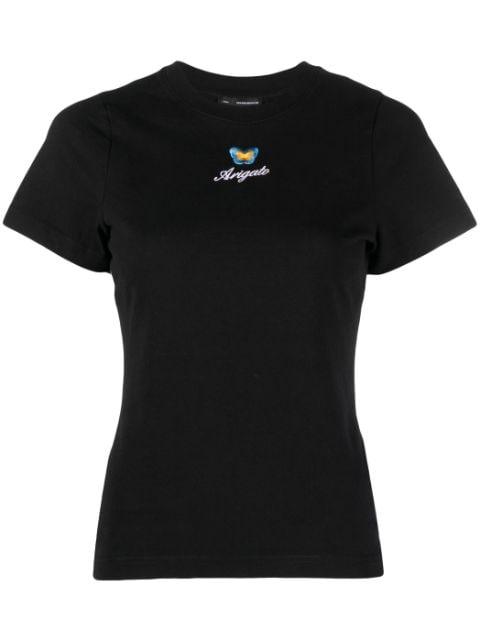 embroidered-logo short-sleeve T-shirt by AXEL ARIGATO