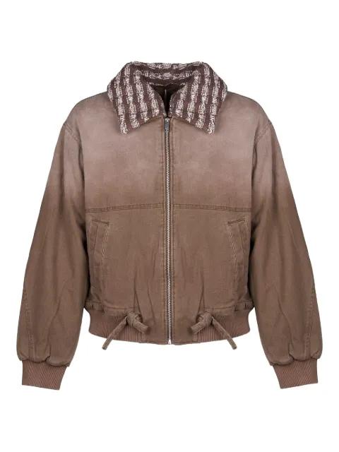 knitted-collar jacket by AXEL ARIGATO