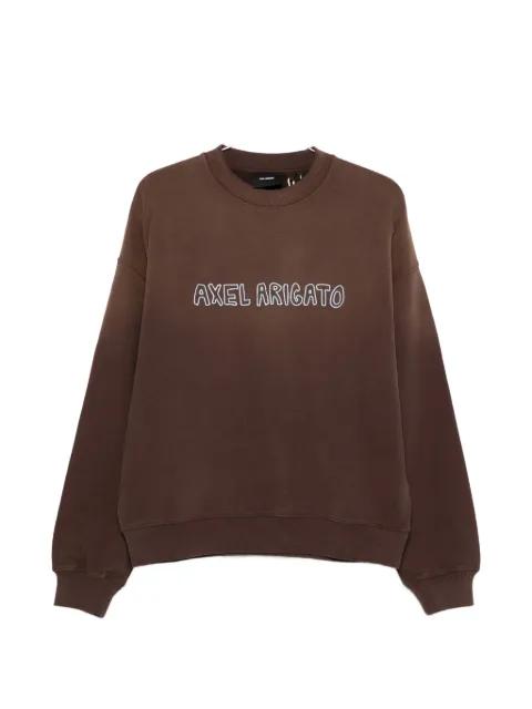 logo-detail sweatshirt by AXEL ARIGATO