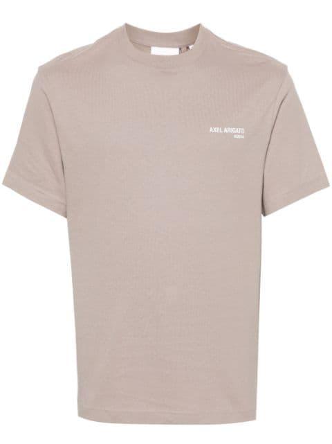 logo-print cotton T-shirt by AXEL ARIGATO