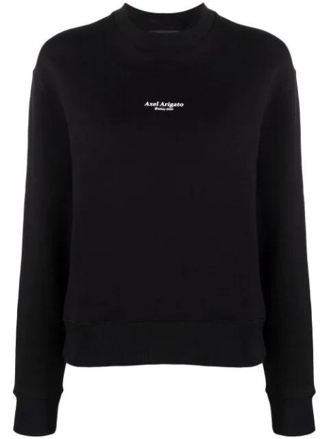 logo-print organic cotton sweatshirt by AXEL ARIGATO