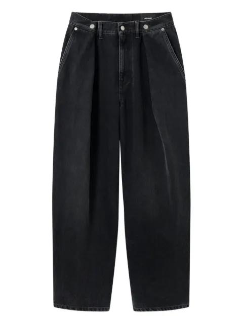 pleated-pockets wide-leg jeans by AXEL ARIGATO