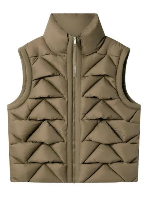 quilted gilet by AXEL ARIGATO
