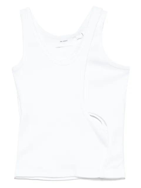 stretch-cotton tank top by AXEL ARIGATO