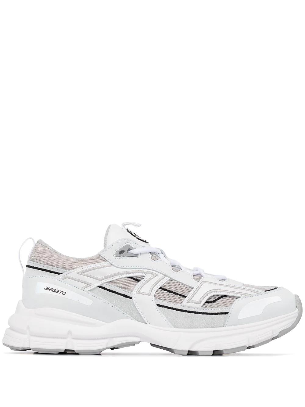 white marathon sneakers by AXEL ARIGATO