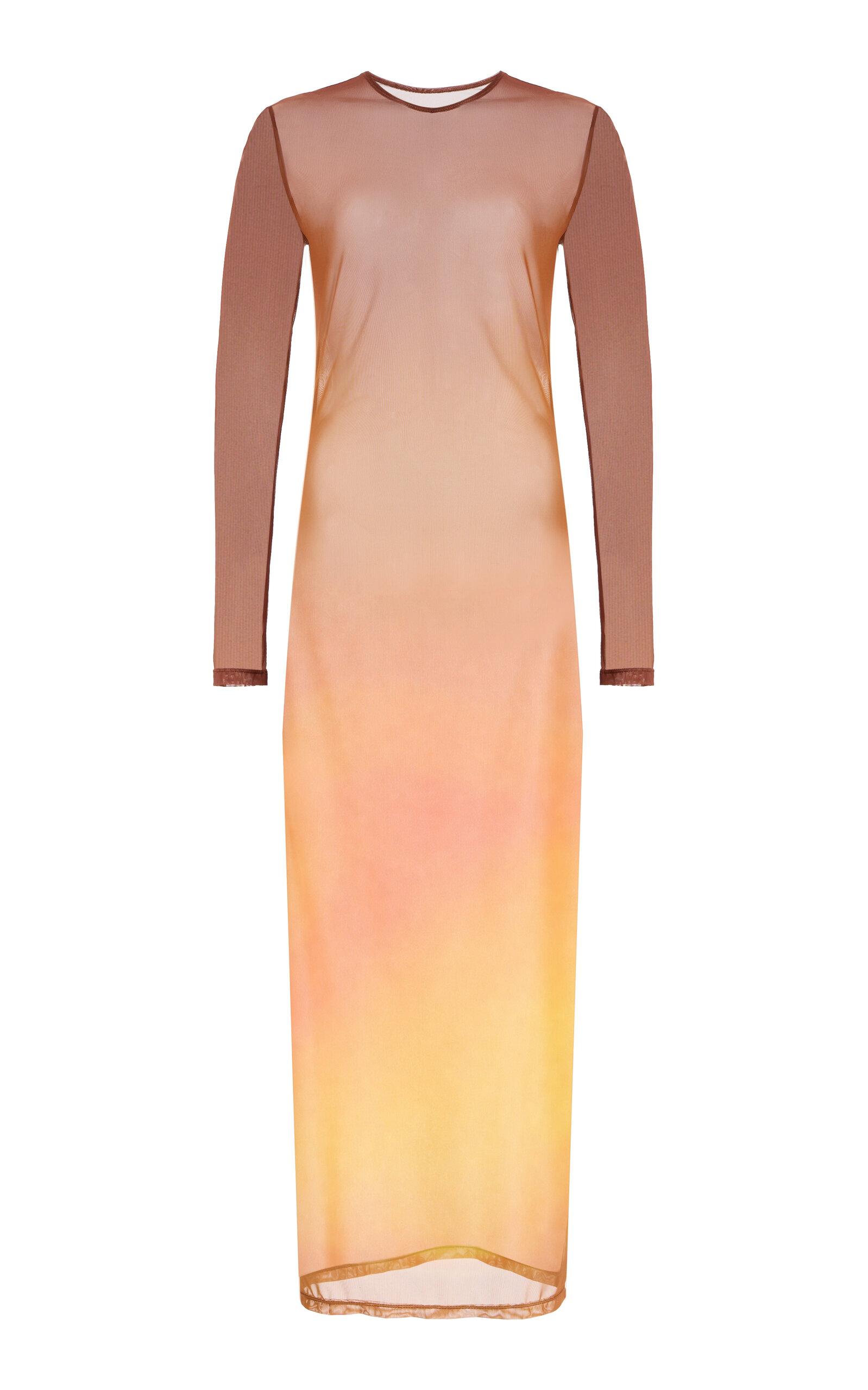 Ay Que Calor Exclusivea Isla Solana Mesh Midi Dress - Moda Operandi by AY QUE CALOR