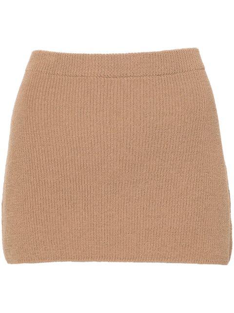 Agos knitted miniskirt by AYA MUSE
