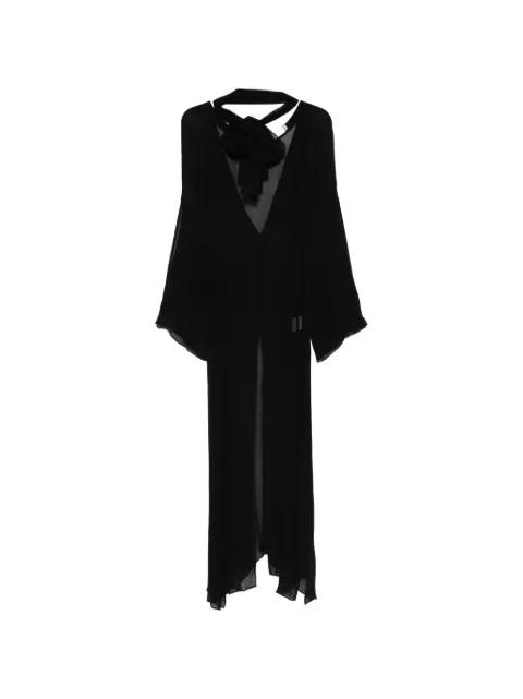 Avira V-neck maxi dress by AYA MUSE