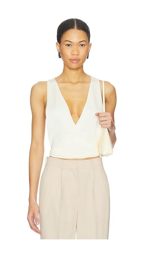 Aya Muse Arion Top in Cream by AYA MUSE