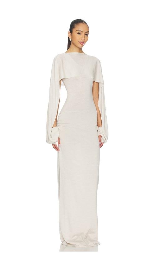 Aya Muse Briar Dress in Ivory by AYA MUSE