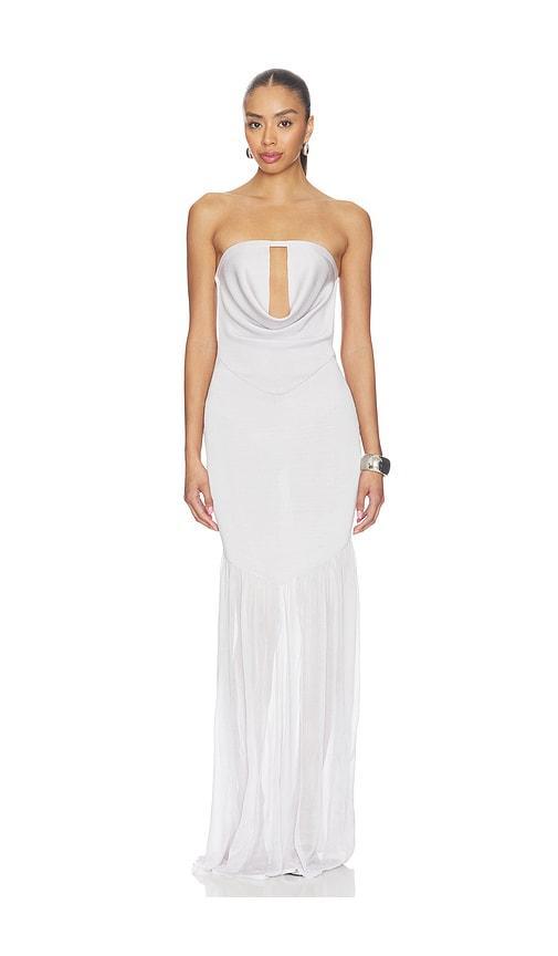 Aya Muse Davin Dress in Lavender by AYA MUSE