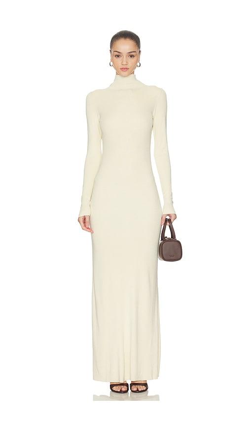 Aya Muse Elowen Maxi Dress in Cream by AYA MUSE