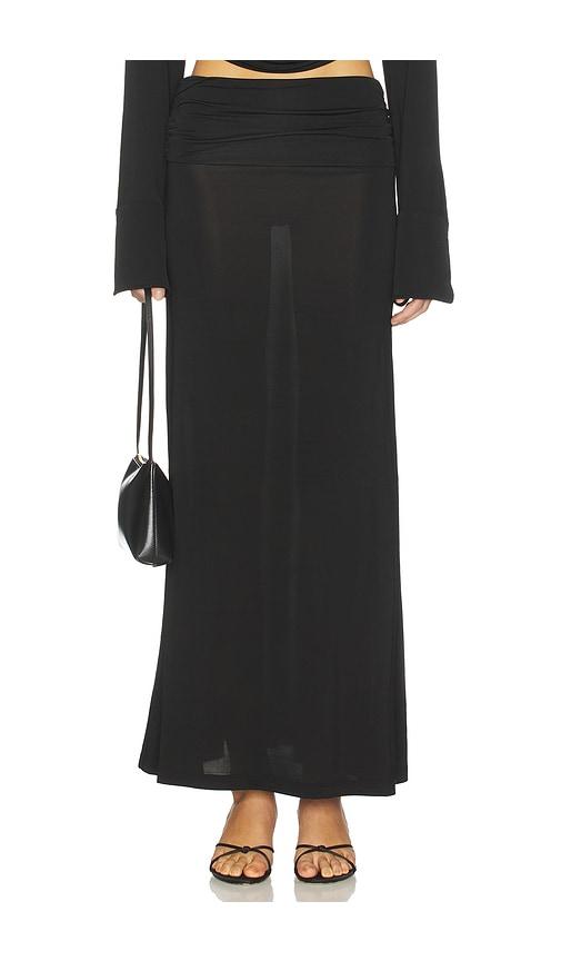 Aya Muse Feyra Skirt in Black by AYA MUSE
