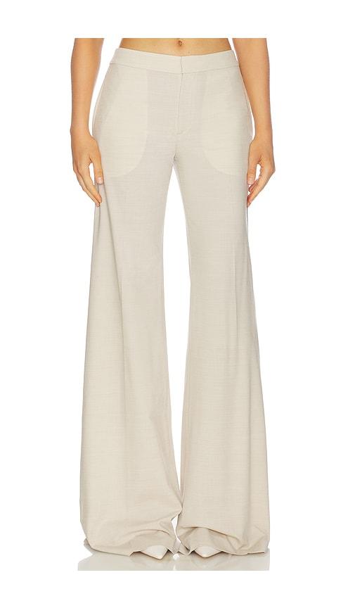 Aya Muse Nola Trousers in Cream by AYA MUSE