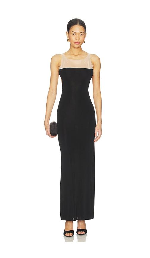 Aya Muse Onyx Maxi Dress in Black by AYA MUSE