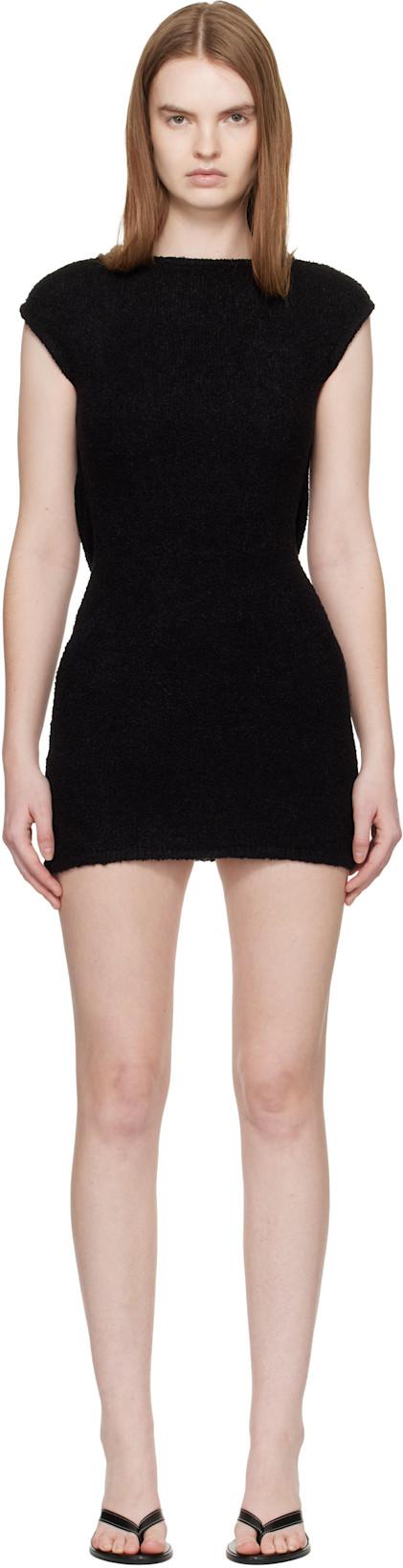 Black Stella Minidress by AYA MUSE