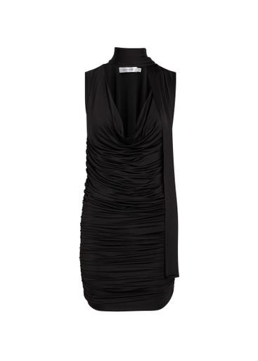 Brise scarf-effect stretch-jersey mini dress by AYA MUSE