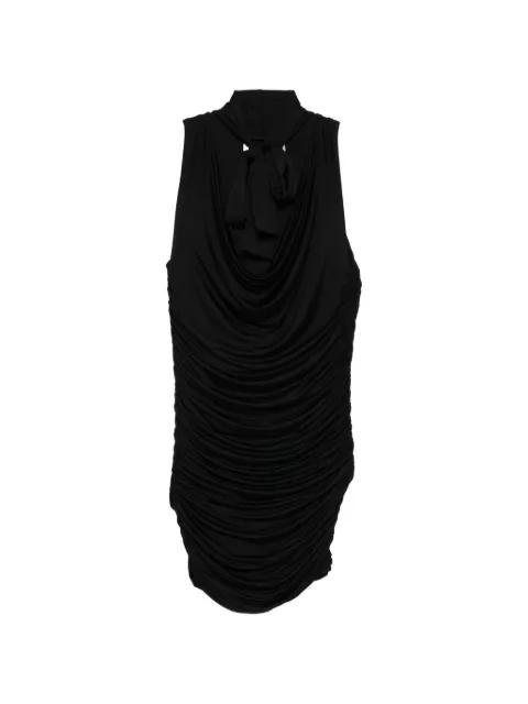 Brise tie draped dress by AYA MUSE