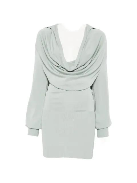 Vida cowl-neck dress by AYA MUSE