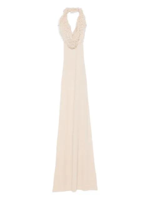 Wren halterneck maxi dress by AYA MUSE