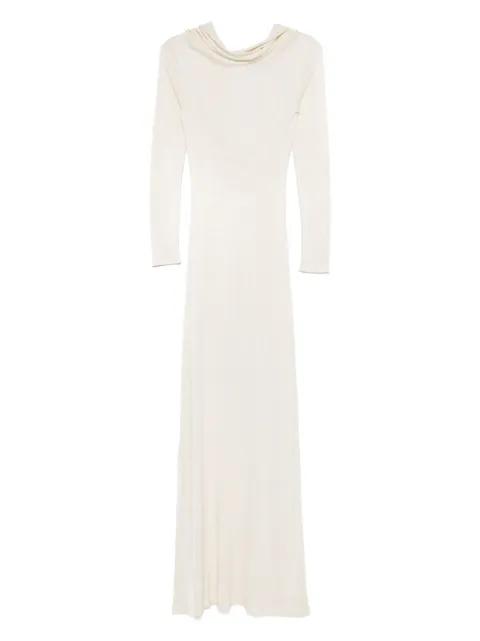 fine-knitted maxi dress by AYA MUSE