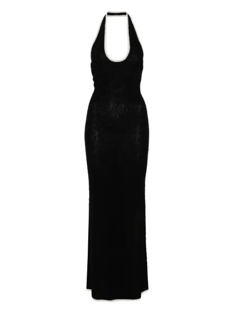 knitted maxi dress by AYA MUSE