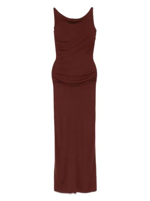 knitted maxi dress by AYA MUSE