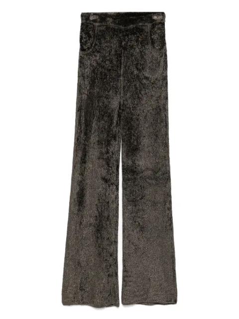 knitted trousers by AYA MUSE