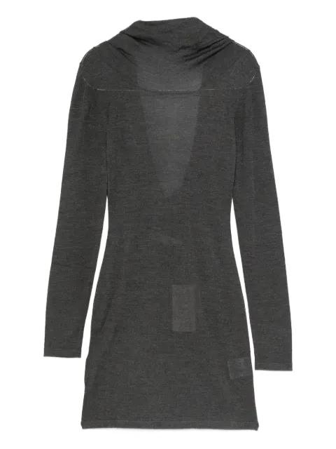 long-sleeve mini dress by AYA MUSE