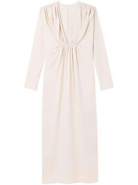 Aphrodite gathered midi dress by AZ FACTORY