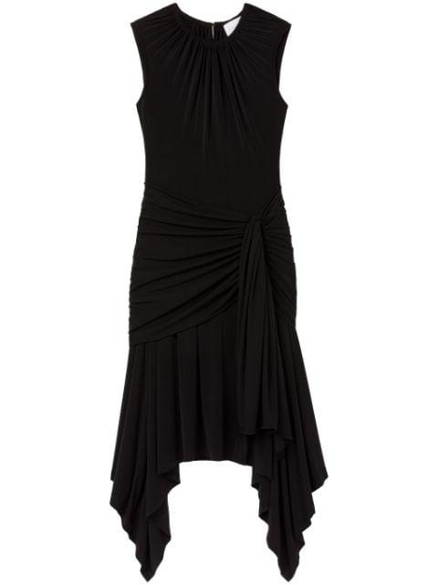 Helleborus draped midi dress by AZ FACTORY