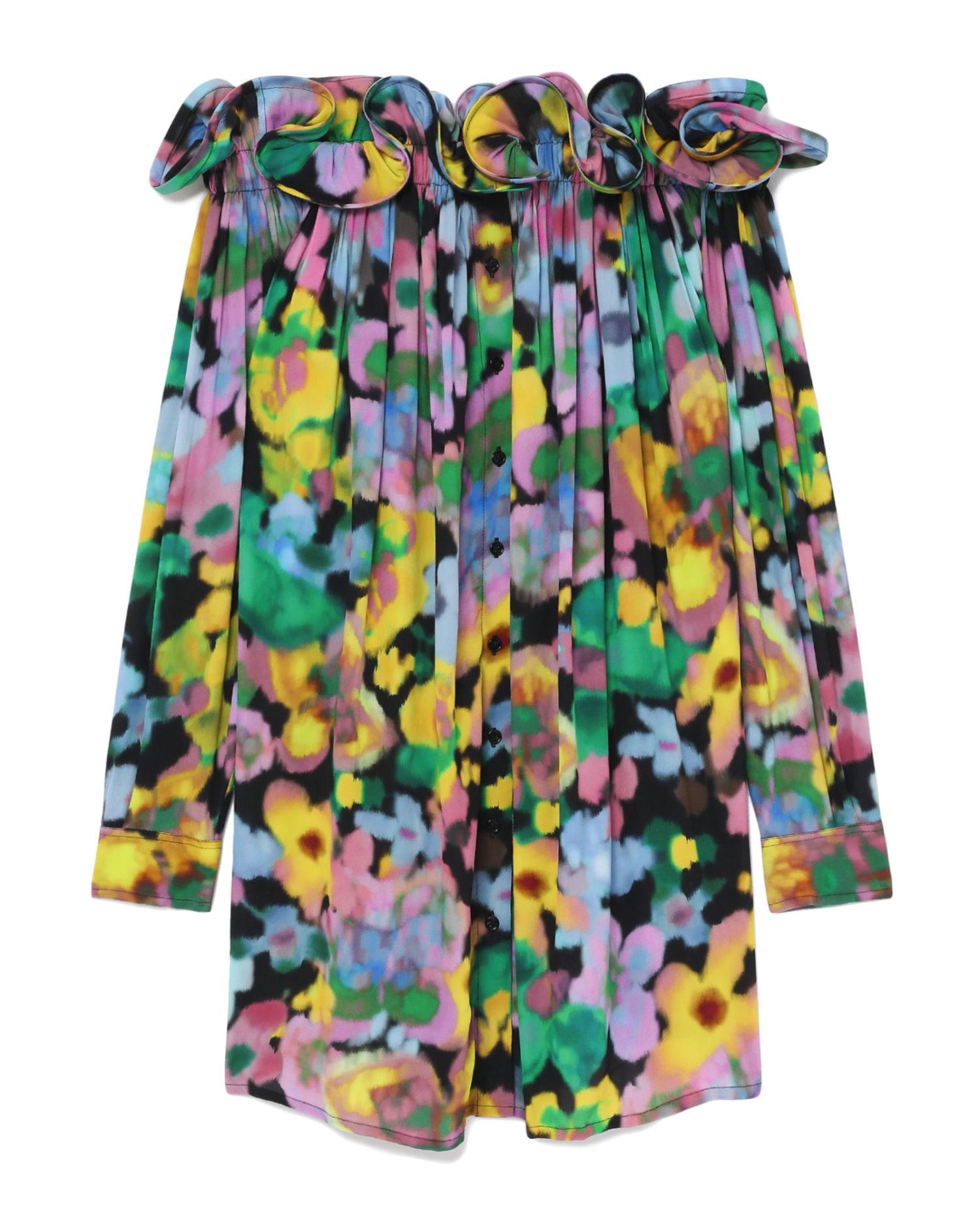 x Lutz Huelle Theodora flower print dress by AZ FACTORY