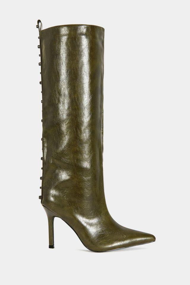 Azalea Wang Alluring Studded Boot by AZALEA WANG