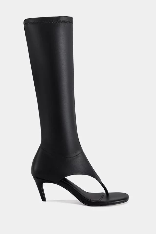 Azalea Wang Cecile Stiletto Sandal Boot Heel by AZALEA WANG