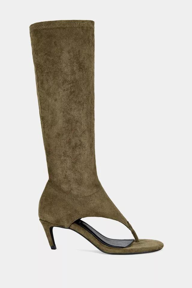 Azalea Wang Cecile Stiletto Sandal Boot Heel by AZALEA WANG