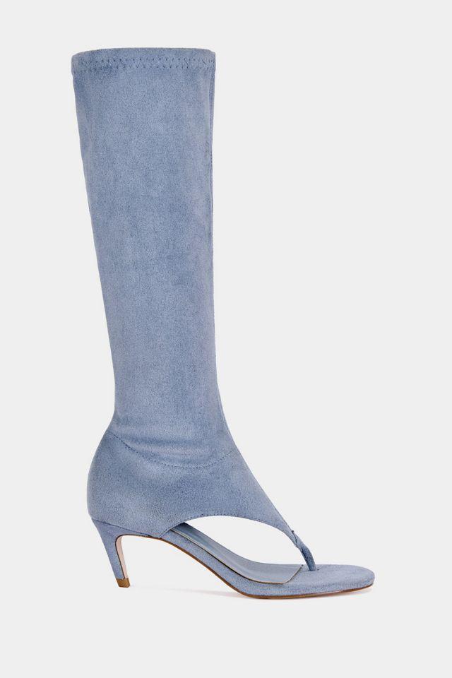 Azalea Wang Cecile Stiletto Sandal Boot Heel by AZALEA WANG