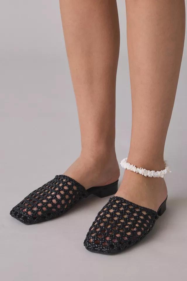 Azalea Wang Kismet Woven Mesh Mules by AZALEA WANG