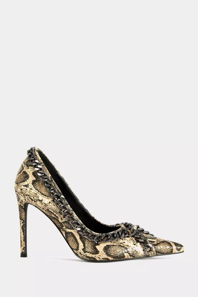 Azalea Wang Ravelle Snake Print Stiletto by AZALEA WANG