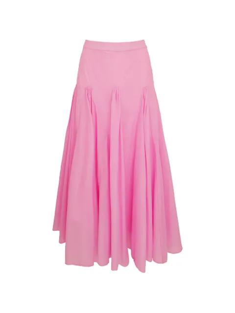 Sienna pleated midi skirt by AZEEZA