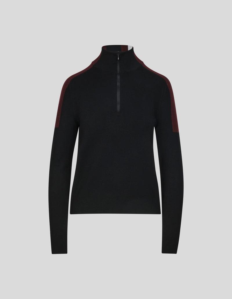 Caroline Mock Neck Pullover by AZTECH MOUNTAIN