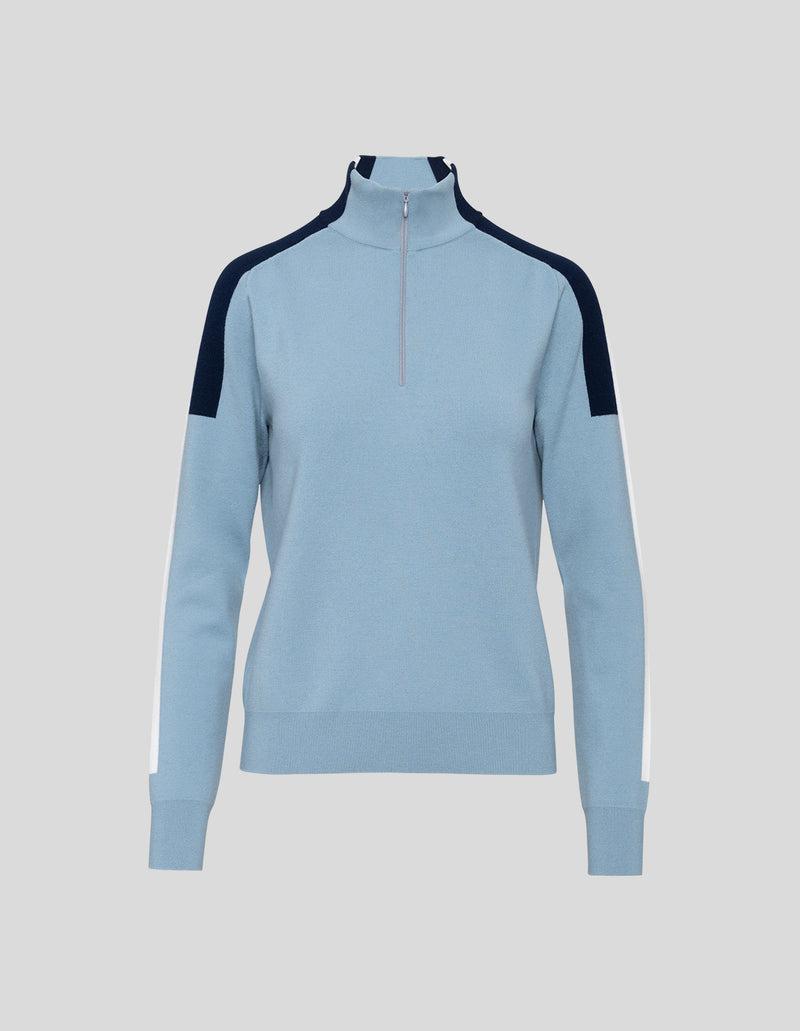 Caroline Mock Neck Pullover by AZTECH MOUNTAIN