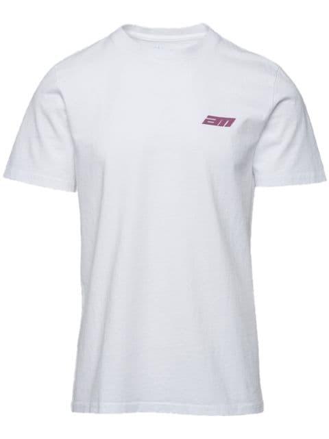 Horizon graphic-print cotton T-shirt by AZTECH MOUNTAIN