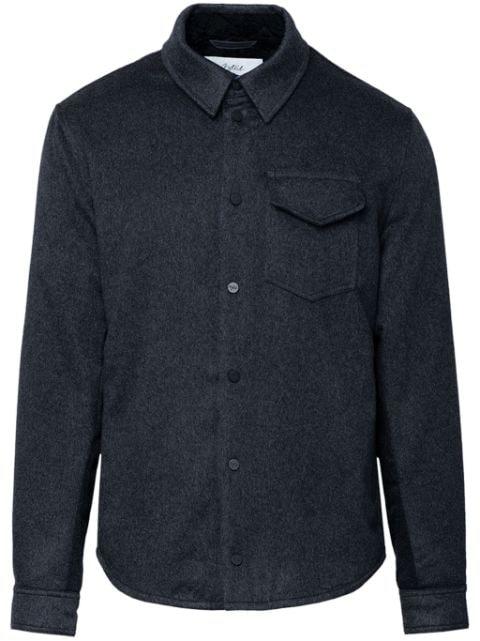 Lenado padded cashmere shirt by AZTECH MOUNTAIN