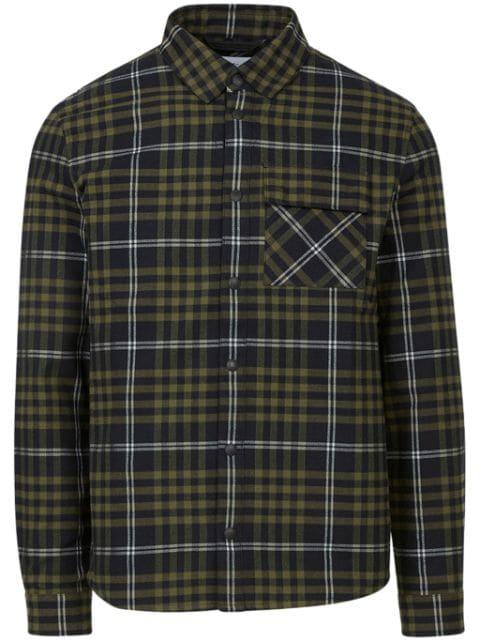 Loge Peak plaid cotton shirt by AZTECH MOUNTAIN