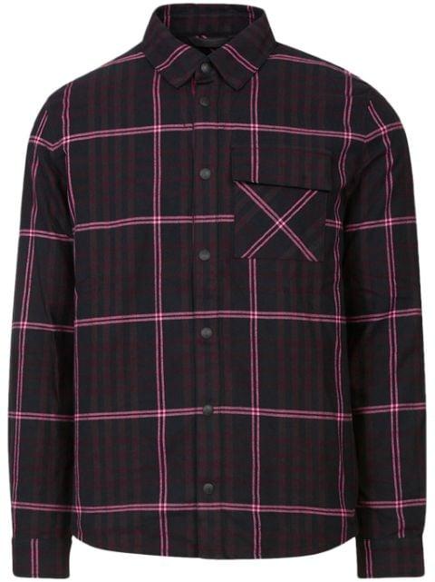 Loge Peak plaid cotton shirt by AZTECH MOUNTAIN