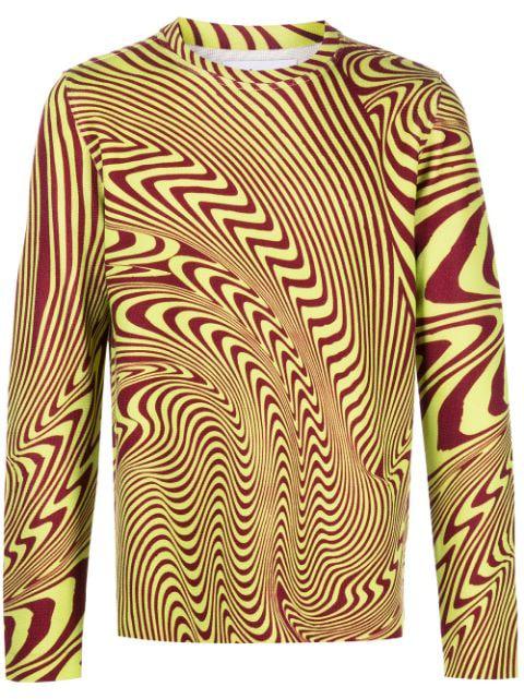 Matterhorn jacquard crewneck jumper by AZTECH MOUNTAIN