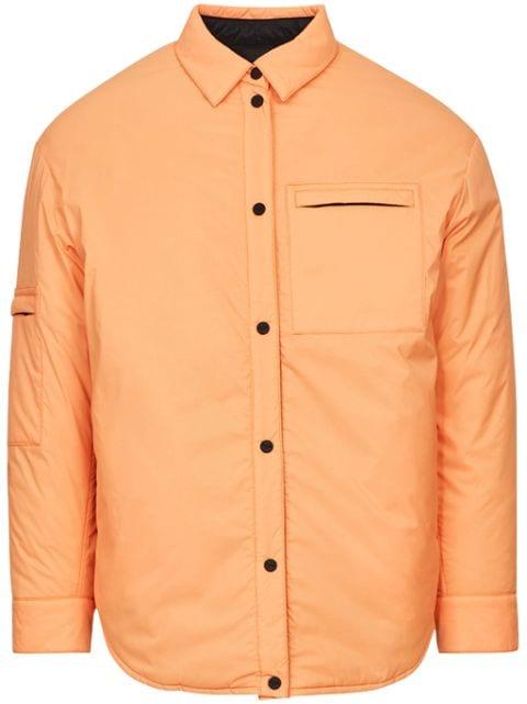Pillow padded shirt jacket by AZTECH MOUNTAIN