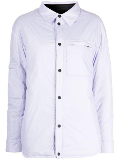 Pillow padded shirt jacket by AZTECH MOUNTAIN