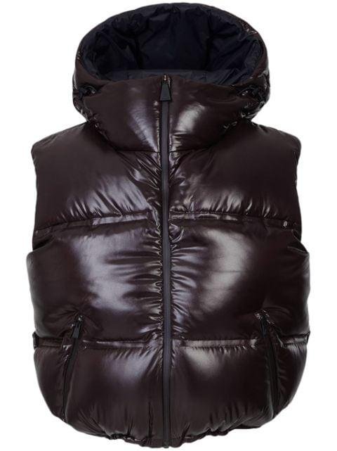 Snowbird padded hoodied vest by AZTECH MOUNTAIN